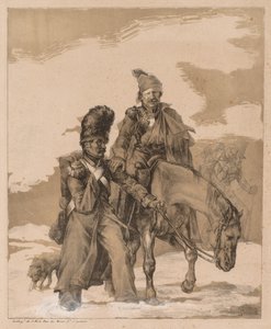 Návrat z Ruska od Theodore Gericault