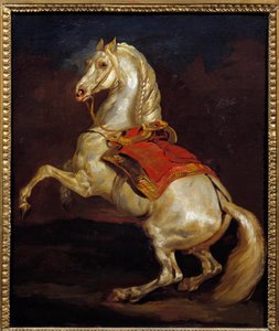 Tamerlanský kůň. Obraz Theodora Gericaulta (1791-1824) od Theodore Gericault