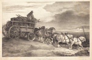 Uhelný vagón od Theodore Gericault