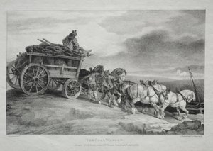 Uhelný vagón od Theodore Gericault