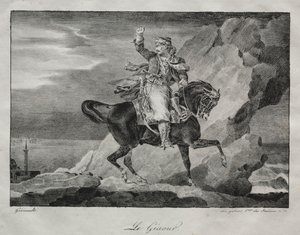 The Giaour, 1820. od Theodore Gericault