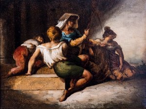 Chudá rodina od Theodore Gericault