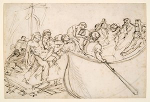 Záchrana trosečníků z voru „Medúza“ od Theodore Gericault