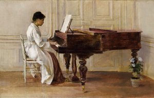 U klavíru od Theodore Robinson
