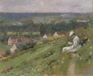 Údolí Arconville, c. 1887. od Theodore Robinson