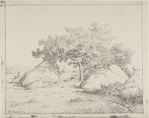 Třešeň v Plante à Biau od Theodore Rousseau
