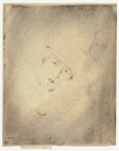 Pierrot, Portrét dámy A. C. od Theodore Roussel