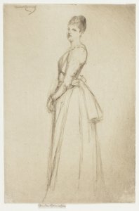 Portrét paní C. W. od Theodore Roussel