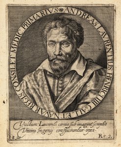 Andre du Laurens, francouzský lékař od Theodore de Bry