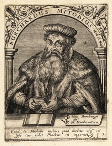 Burkhard Mithoff , anatom a lékař od Theodore de Bry
