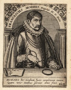Francois Modius , vlámský právník a humanista od Theodore de Bry