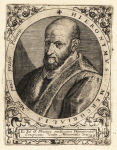 Girolamo Mercuriale , italský filolog od Theodore de Bry