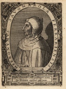 Girolamo Savonarola od Theodore de Bry