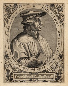 Huldrych Zwingli od Theodore de Bry