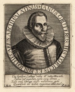 Jan Gruter, filolog vlámského původu od Theodore de Bry