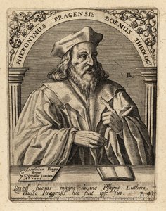 Jeroným Pražský od Theodore de Bry