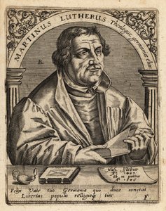Martin Luther od Theodore de Bry
