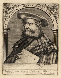 Nicolaus Germanus , německý kartograf. od Theodore de Bry