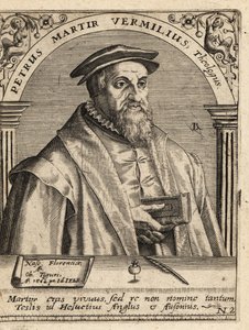 Petr mučedník Vermigli od Theodore de Bry