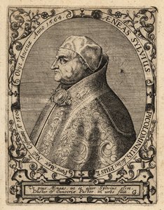 papež Pius II od Theodore de Bry