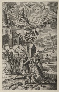 Modlitba. od Theodore de Bry
