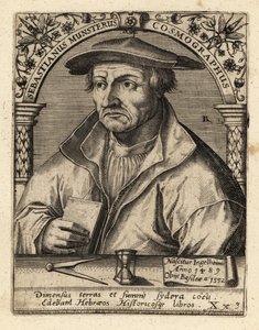 Sebastian Munster , německý kosmograf. od Theodore de Bry