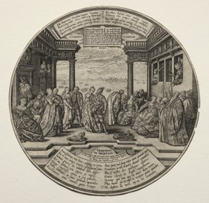 Benátský ples. od Theodore de Bry