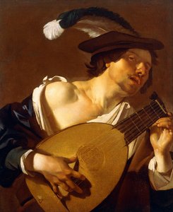 Hráč na loutnu, 1621-22