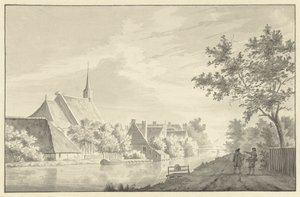 Vesnice Molenaarsgraaf od Theodorus Cornelis Schutter