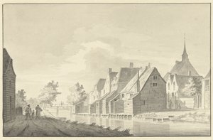Vesnice Molenaarsgraaf od Theodorus Cornelis Schutter