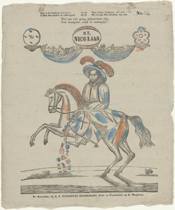St. / Nicolaas (titul na předmětu) od Theodorus Johannes Wijnhoven Hendriksen