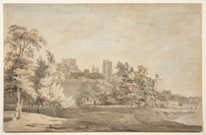 Windsorin linna joelta od Theodosius Forrest