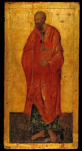 Apoštol Pavel (tempera na dřevě)