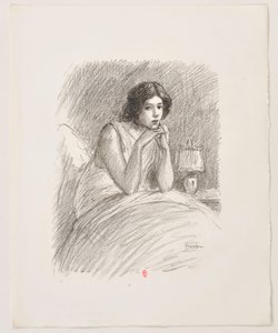 [Ranní píseň pro ni (Písně z dílny)] od Théophile Alexandre Steinlen