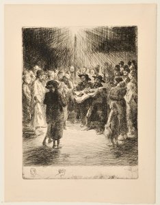 [Večerní píseň] od Théophile Alexandre Steinlen