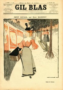 Obálka ""Gil Blas"" od Théophile Alexandre Steinlen