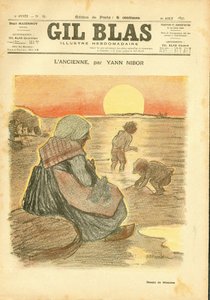 Obálka ""Gil Blas"" od Théophile Alexandre Steinlen