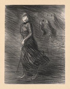 Na ulici (Dans la Rue) od Théophile Alexandre Steinlen