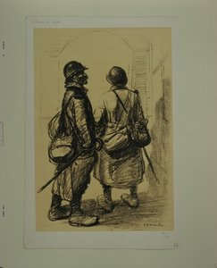 Hodina odjezdu od Théophile Alexandre Steinlen