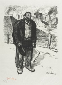 Poctivý pracovník od Théophile Alexandre Steinlen