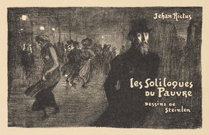 Paříž v noci od Théophile Alexandre Steinlen