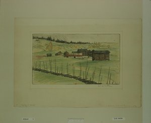[Krajina v Norsku] od Théophile Alexandre Steinlen