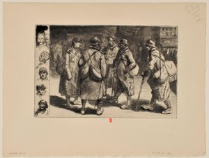 [Držitelé povolení, č. 1] od Théophile Alexandre Steinlen