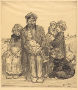 Chudina od Théophile Alexandre Steinlen