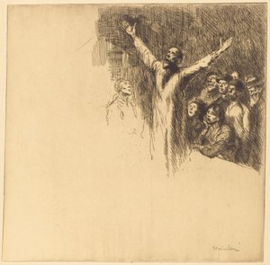 Prorok od Théophile Alexandre Steinlen