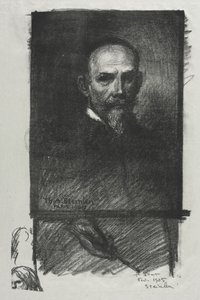 Autoportrét od Théophile Alexandre Steinlen
