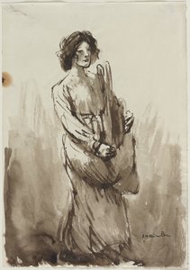 Nosič chleba od Théophile Alexandre Steinlen