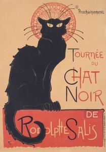 Turné Chat Noir od Théophile Alexandre Steinlen