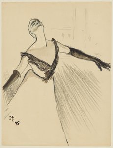 Yvette Guilbert od Théophile Alexandre Steinlen