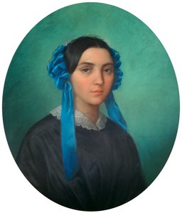 Portrét mladé dívky, 1843 od Theophile Gautier